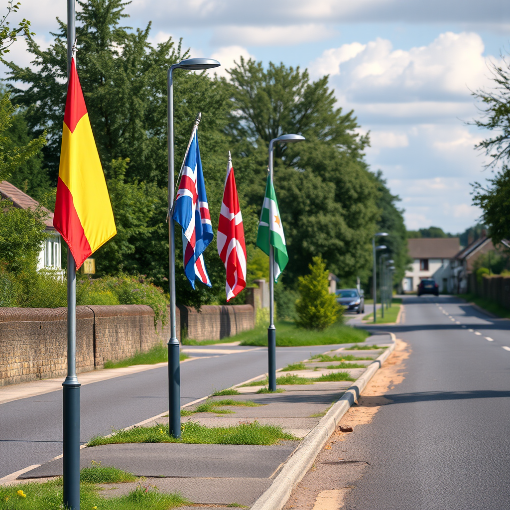 Local authority warns of High Court case over flag dispute with Raise the Colours